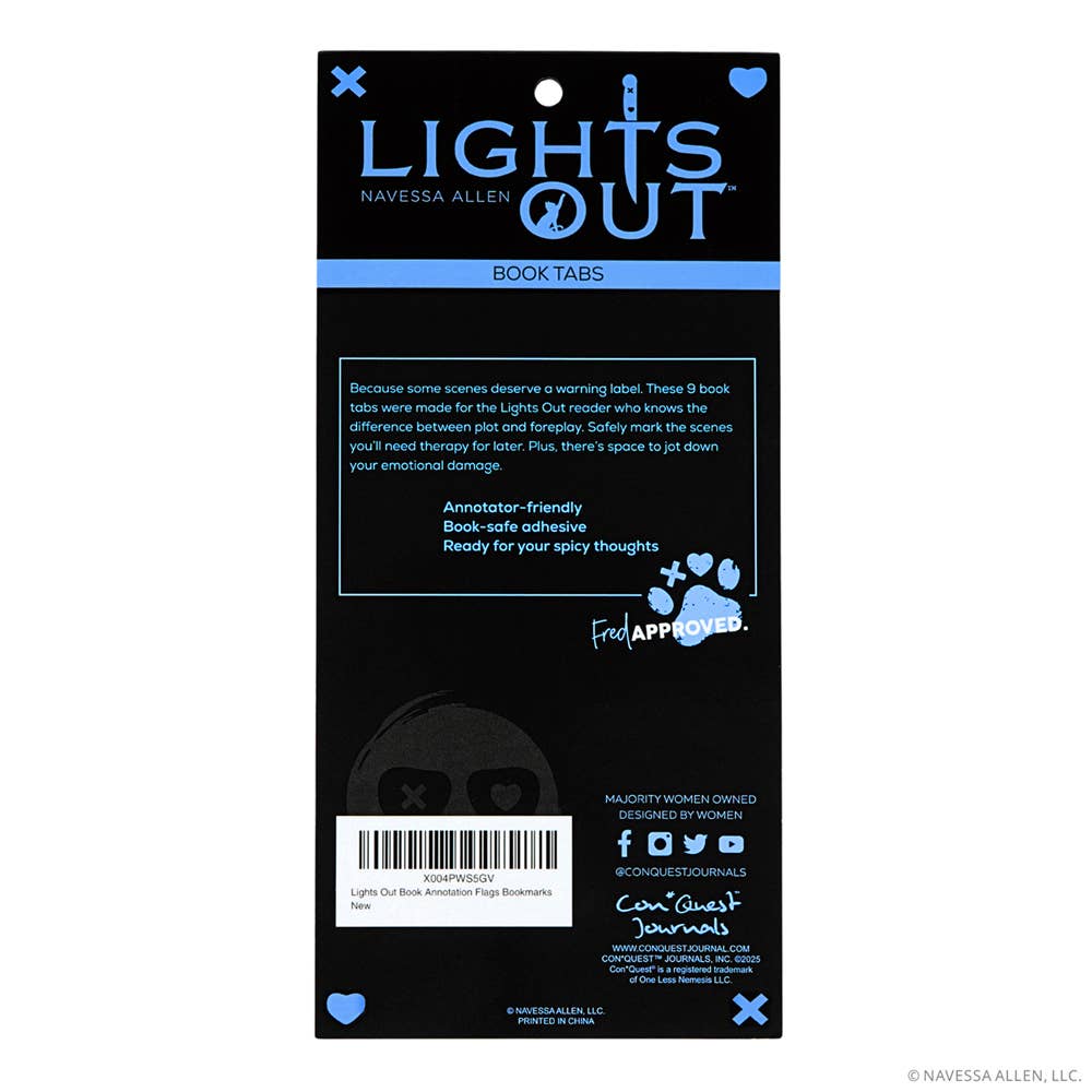 Lights Out Book Annotation Tabs (30-Pack)