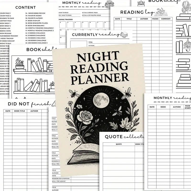 Reading Tracker Journal