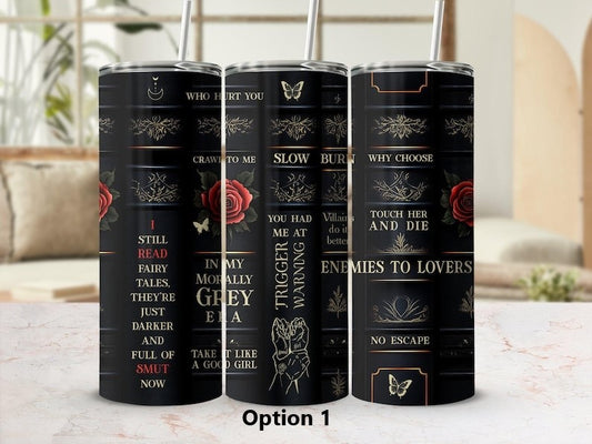 20oz Bookish Tumblers - Dark Romance Fantasy