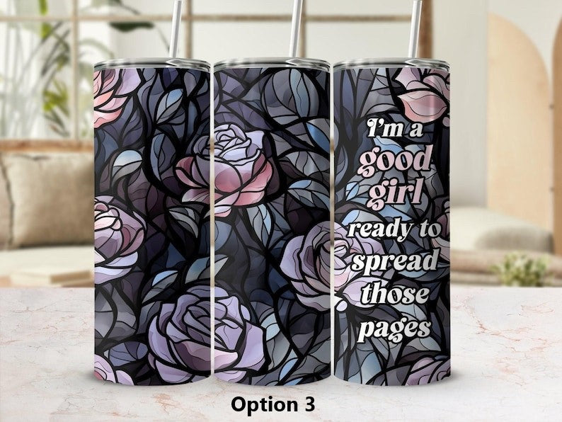 20oz Bookish Tumblers - Dark Romance Fantasy