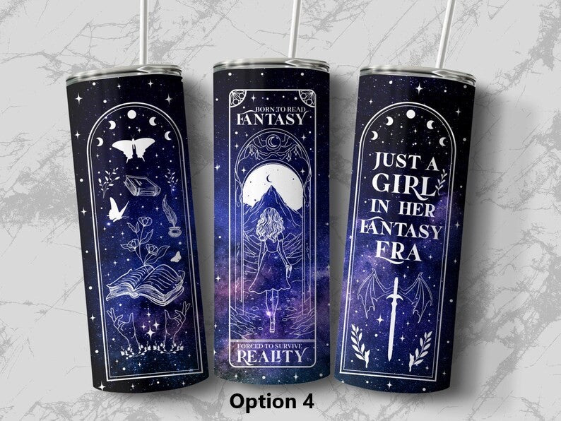 20oz Bookish Tumblers - Dark Romance Fantasy