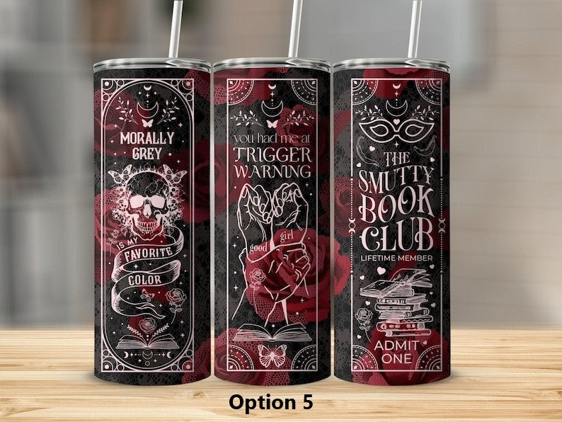 20oz Bookish Tumblers - Dark Romance Fantasy