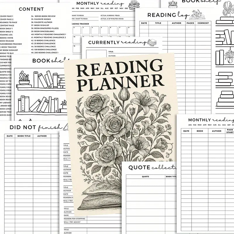 Reading Tracker Journal