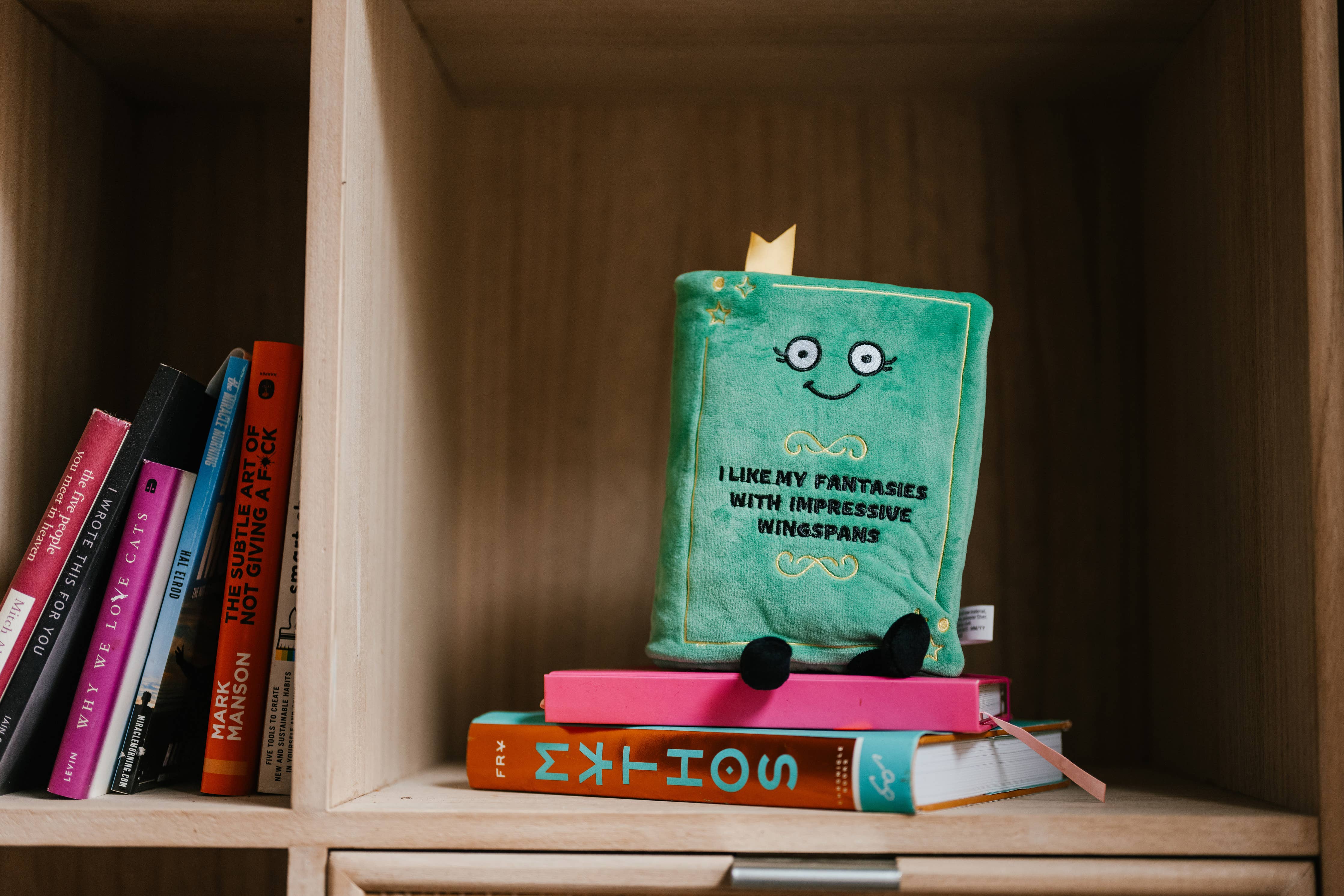 Plush Book Fantasies Perfect For Gifting Toy Funny Cute
