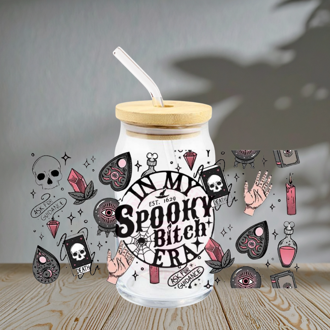 In My Spooky Bitch Era Gothic - Glass Cup