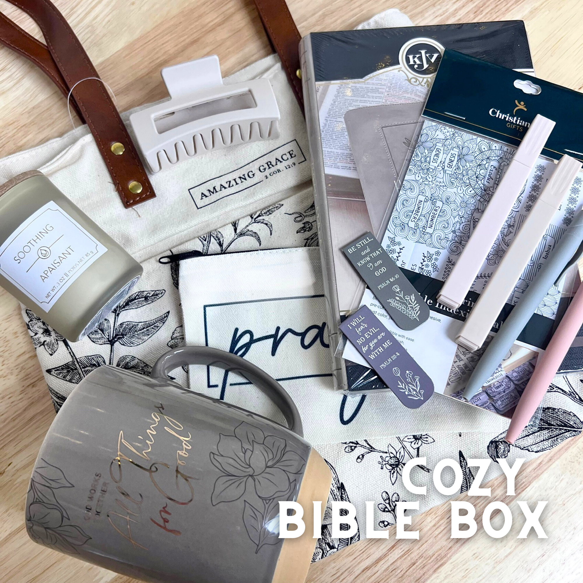 Cozy Bible Box - Bible Christian Gift Box