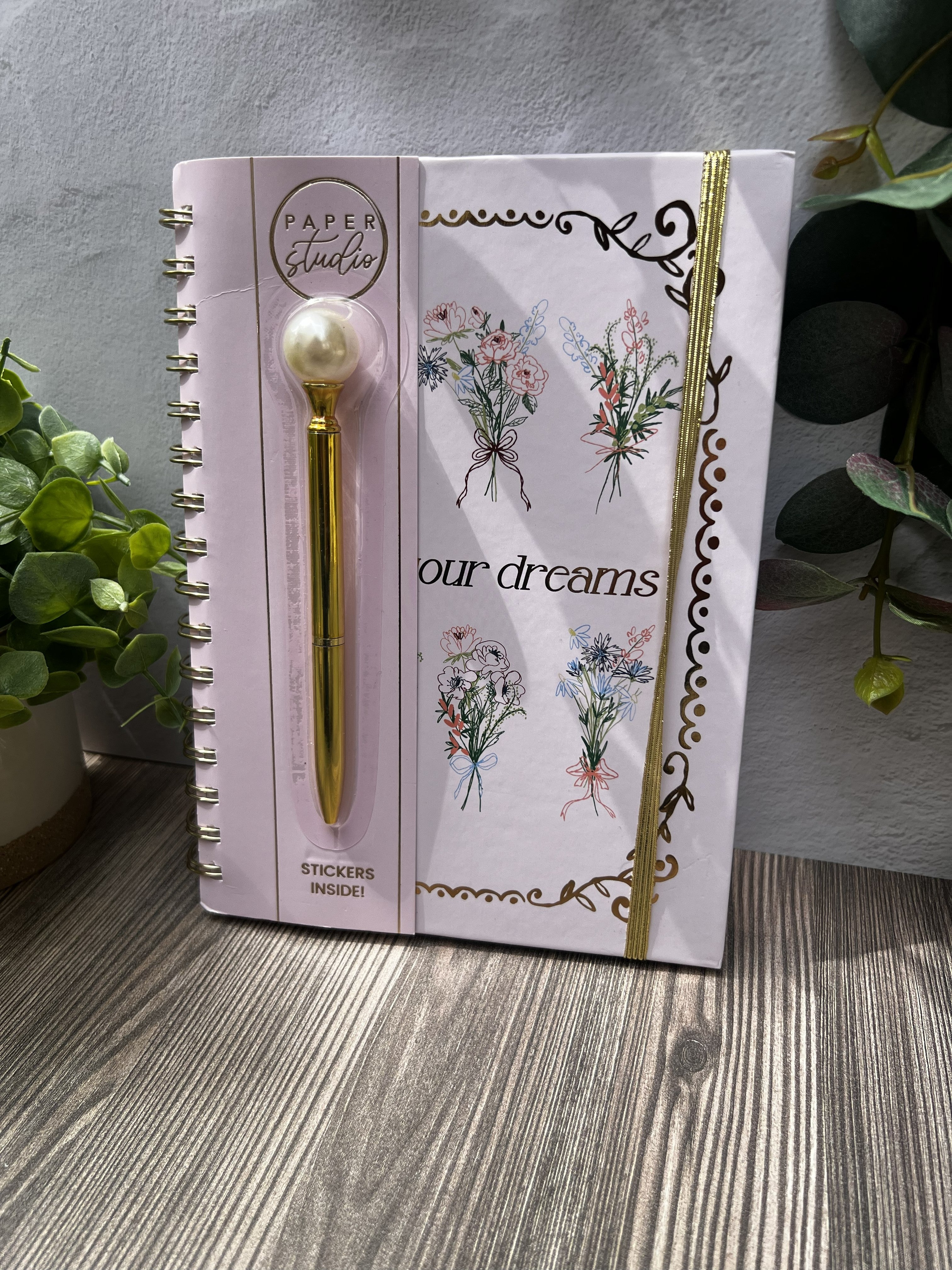 Floral Journals Notebooks Spiral Bound