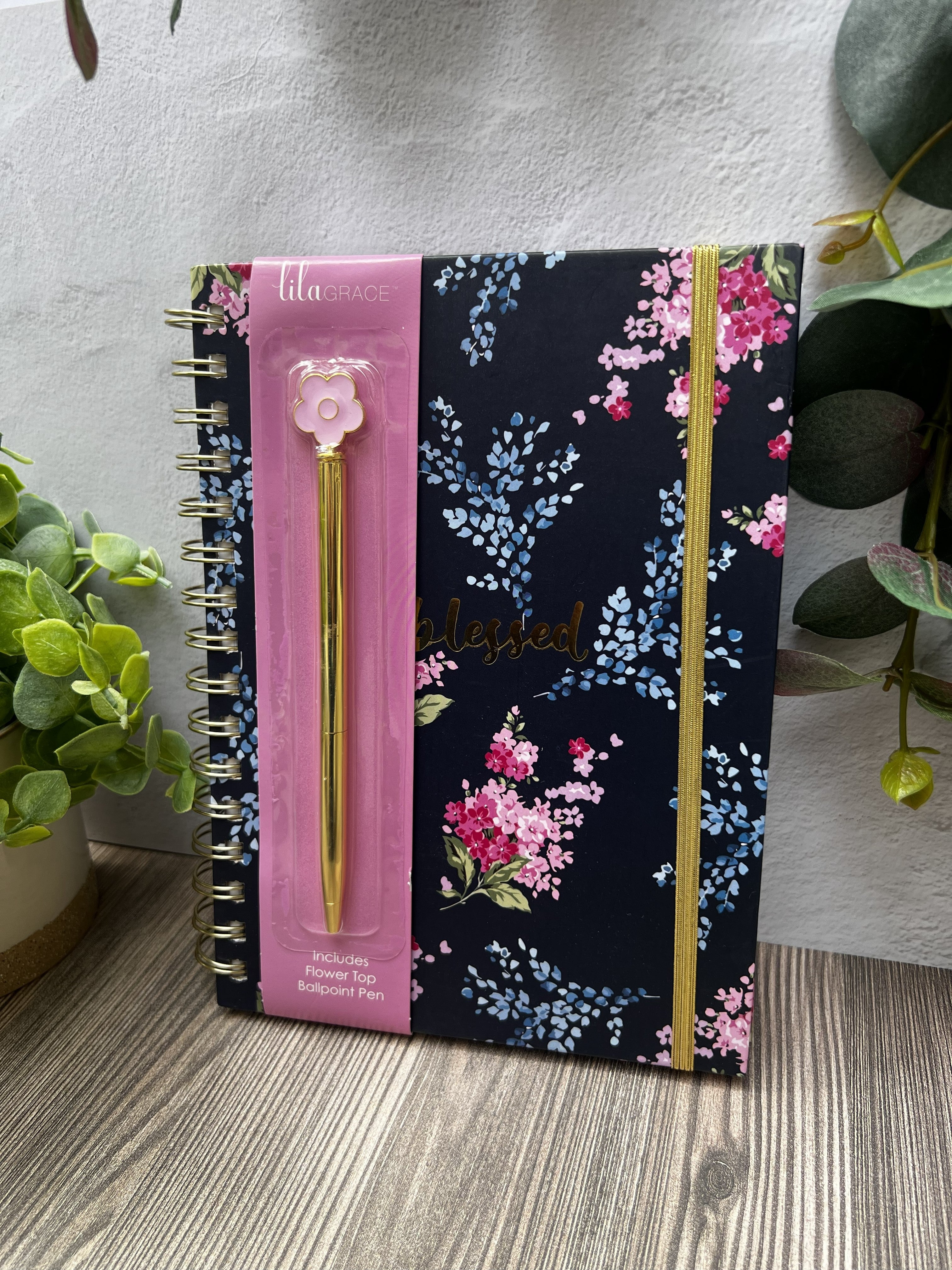 Floral Journals Notebooks Spiral Bound
